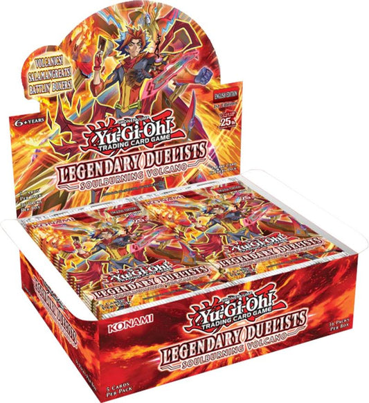 Yu-Gi-Oh! Legendary Duelists Soulburning Volcano Booster Box - Gamescape